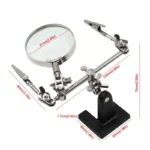 مكبرة مع ماسكة حديد صغيره - Image 3