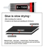 b-7000 50ml لاصق شاشات شفاف - Image 4