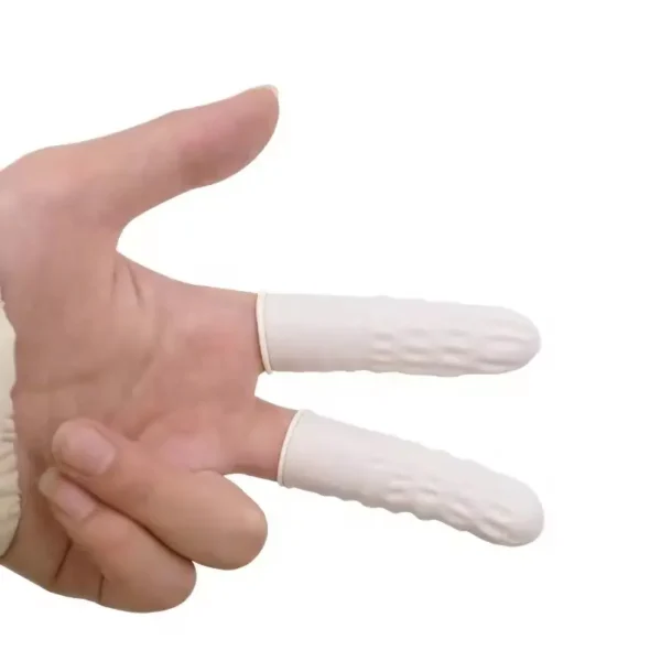 كفوف رؤوس الاصابع بيضاء