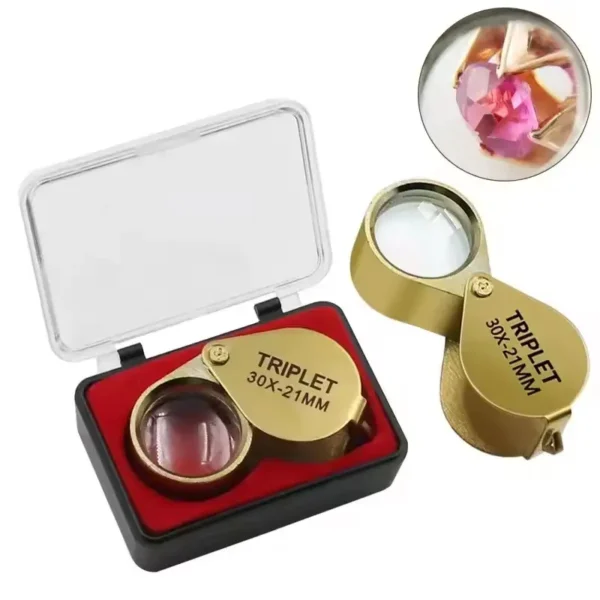 30x عدسة تكبير صغيرة قلاب