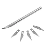 شفرة حادة مع 5رؤوس احتياط