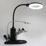 مكبرة مع ماسكة بوردات وإضاءة كبيرة - Image 2