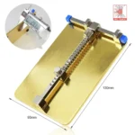 ماسكة بوردات ذهبي ثقيل - Image 3