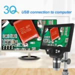 1200x مايكروسكوب شاشة 7انج - Image 2