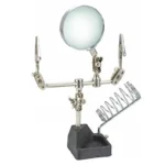 مكبرة مع ماسكة بوردات حديد - Image 2