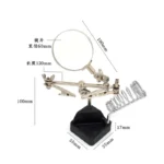 مكبرة مع ماسكة بوردات حديد - Image 3