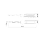 درنفيس فحص راس مربع  +1 / 8×3 “ - Image 2