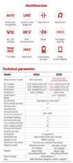 افو ميتر سمارت VICTOR 921A - Image 2