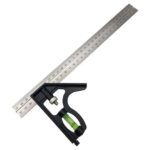 مسطرة مع زاوية قياس وكبان