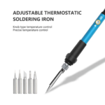 كاوية لحام صولدر متغيرة الحرارة مع سيت تبات - Image 2